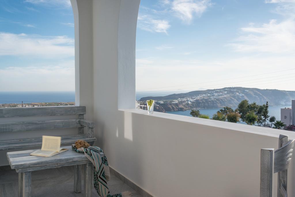 Aspronisi Luxury Villa With Caldera View Megalochori  Rum bild